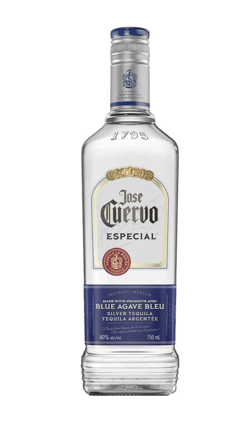 Jose Cuervo Especial Silver Tequila bottle