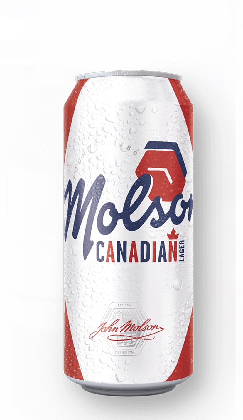 Molson Canadian single bottle
