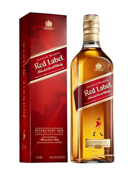 Johnnie Walker Red Label bottle