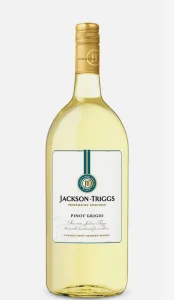 Jackson-Triggs Pinot Grigio bottle, a crisp and refreshing Canadian white wine.