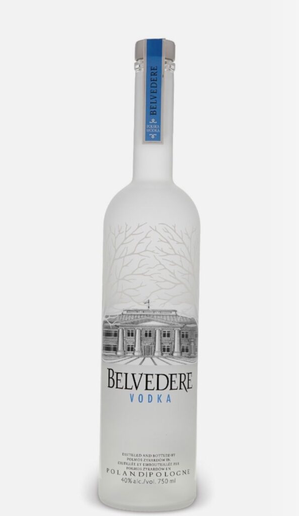Belvedere Vodka J&J Alcohol Delivery