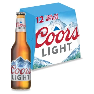 12 Pack Coors Light Beer
