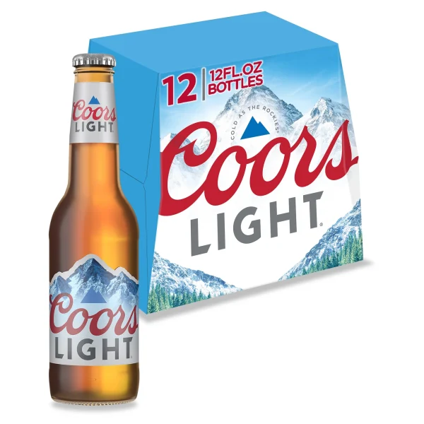 12 Pack Coors Light Beer